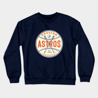 Vintage Houston Astros 2 by Buck Tee Crewneck Sweatshirt